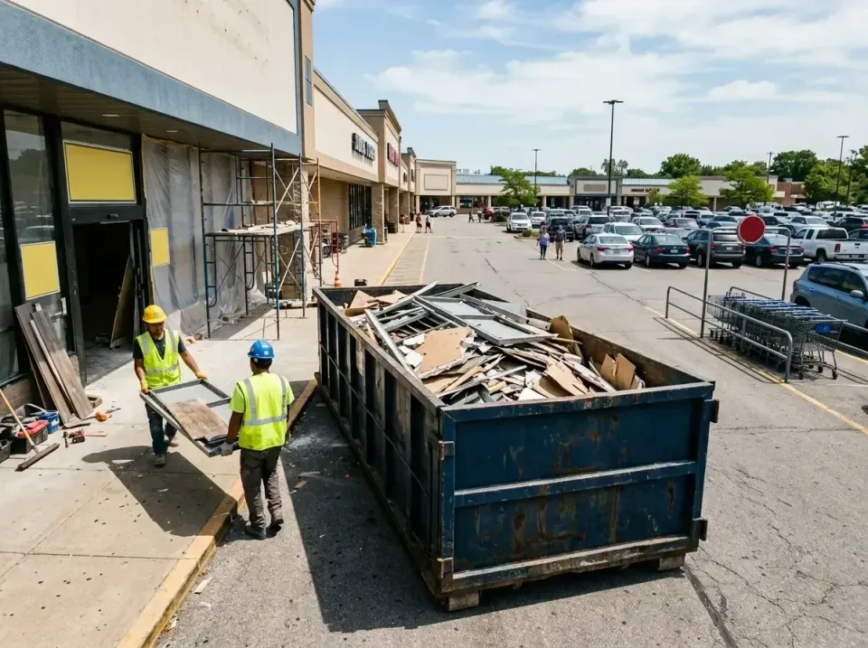 retail-store-renovation-debris-003 — frequently asked questions, Roll-off Dumpster Rentals in Big Lake, AK